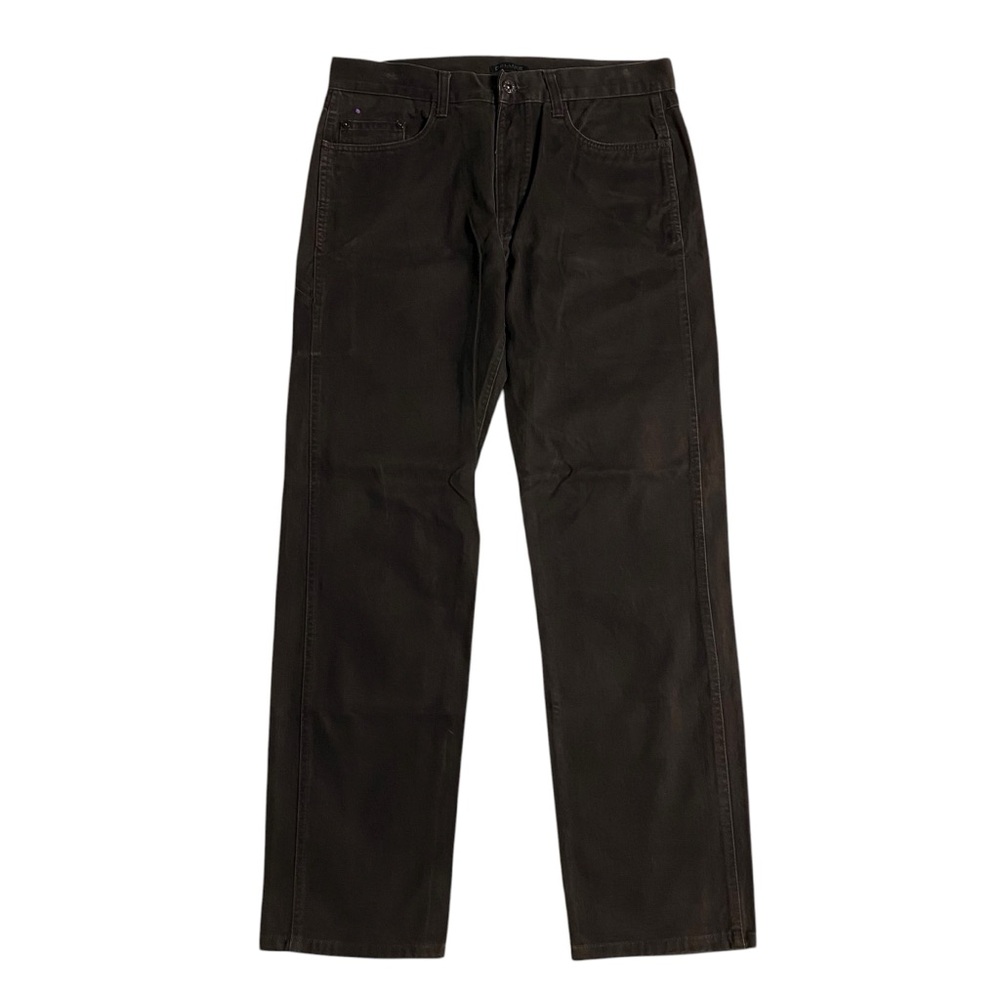 Men’s Stussy Deluxe Dark Brown Micro Corduroy Pants